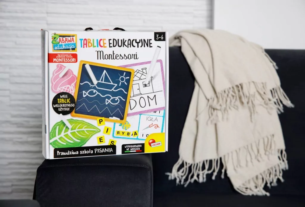 Montessori. Tablice edukacyjne - tantis.pl