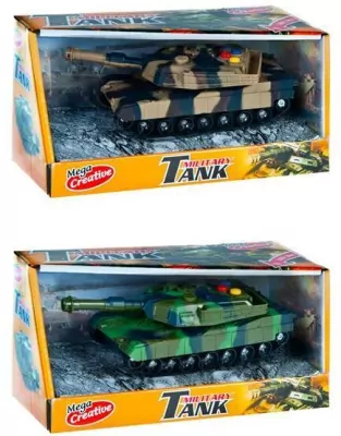 Czołg Wojskowy z dźwiękiem i światłem mix