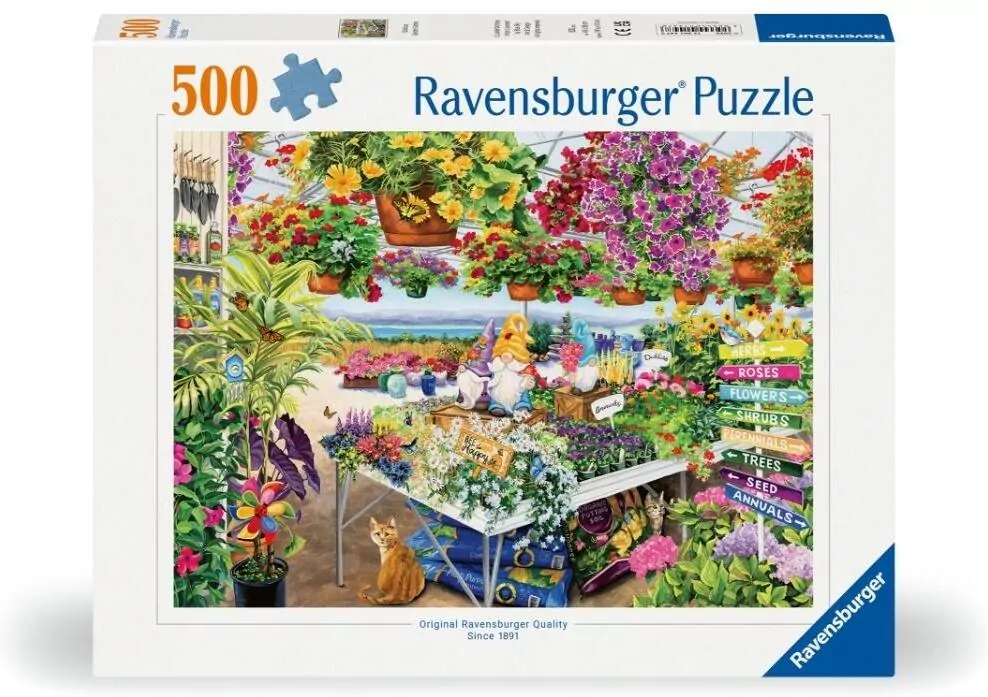 Puzzle 2D: Rajski Ogród 500el - tantis.pl