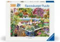 Puzzle 2D: Rajski Ogród 500el - tantis.pl