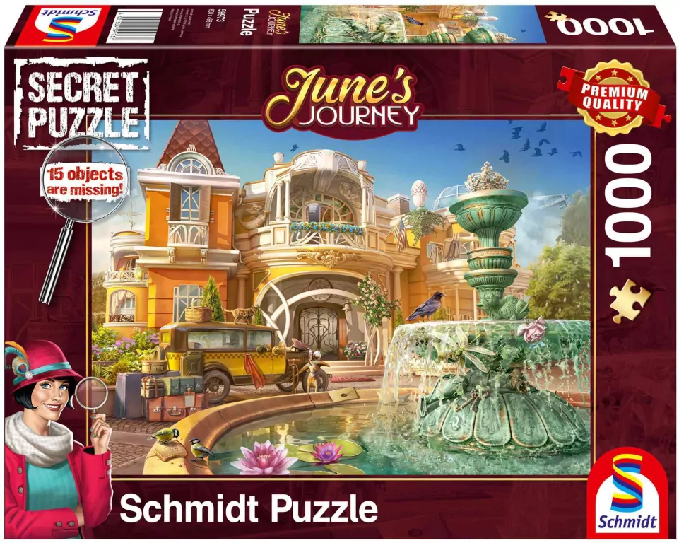 Puzzle 1000. Rodzinny dom na Wyspie Orchidei - tantis.pl