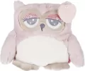 Sowa Abby różowo-kremowa 23cm - tantis.pl