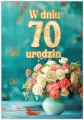 Karnet Silver 70 urodziny - tantis.pl