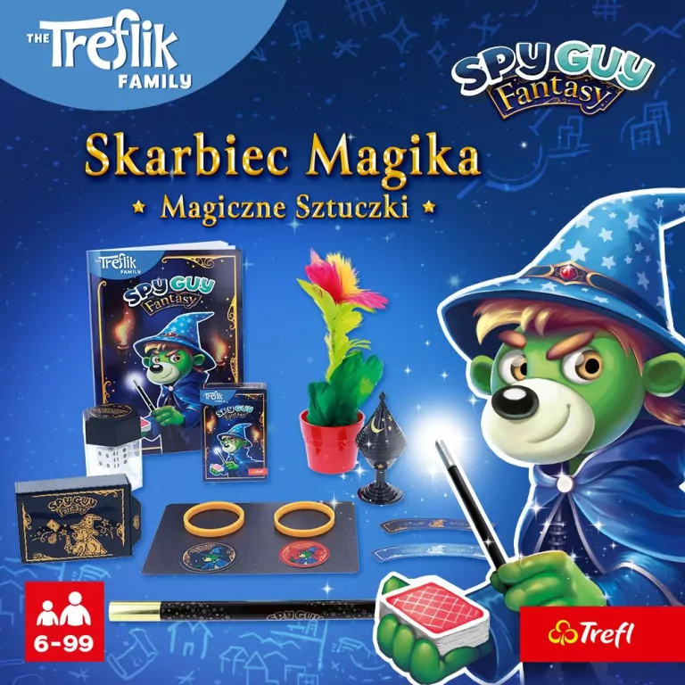 Magiczne sztuczki Skarbiec Magika Spy Guy Fantasy - tantis.pl
