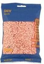 Hama Midi Koraliki w woreczku 3000 kremowe - tantis.pl