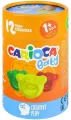 Carioca. Kredki Misiaki Baby, 12 kolorów - tantis.pl