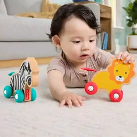 Fisher Price Zwierzątka drewniane do pchania - tantis.pl