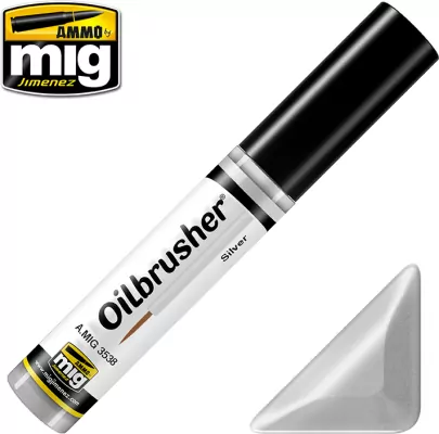 Ammo: Oilbrusher - Silver (10 ml)