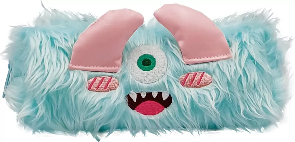 Piórnik monster turkusowy STnux - tantis.pl