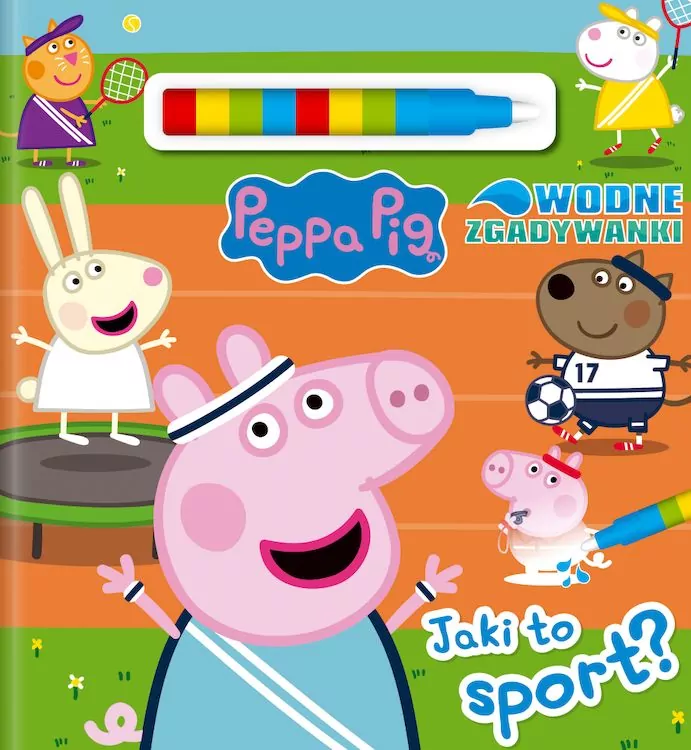 Jaki to sport. Wodne zgadywanki. Świnka Peppa - tantis.pl