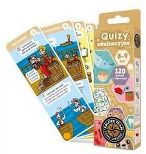 CzuCzu. Xplore Team. Quizy edukacyjne 8-9 lat - tantis.pl