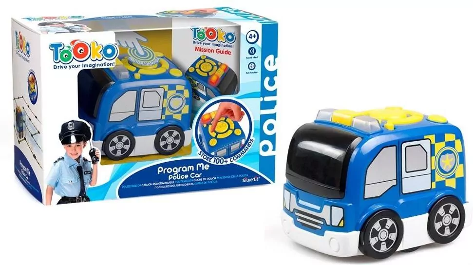 Samochodzik Press n' Go. Police Car - tantis.pl