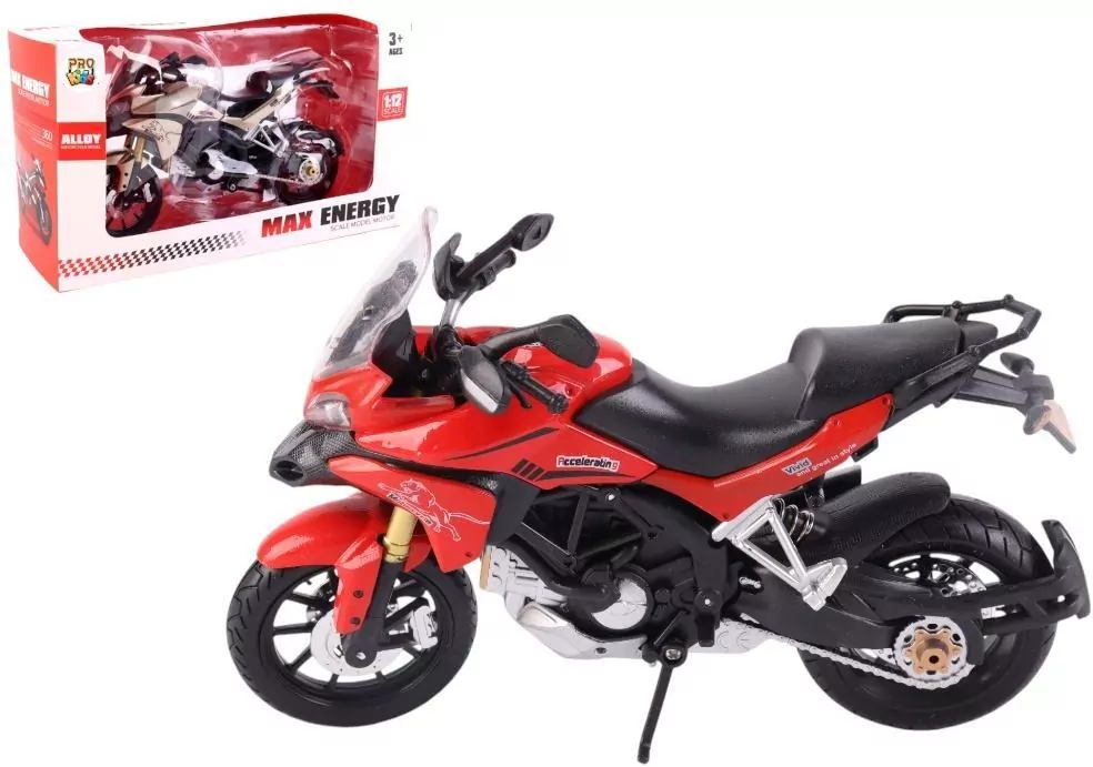 Motocykl sportowy 1:12 mix - tantis.pl