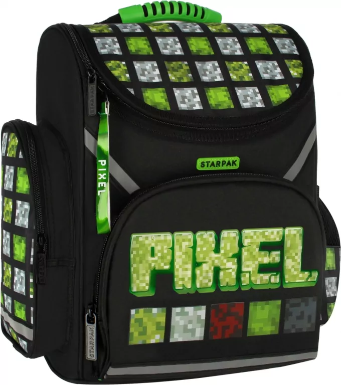 Tornister Pixel zielony - tantis.pl