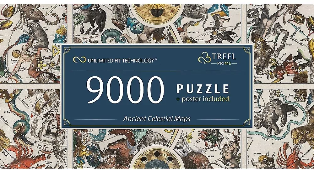 Puzzle 9000. Ancient Celestial Maps - tantis.pl