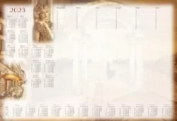 Planer 2026 B3 z listwą Kobieta