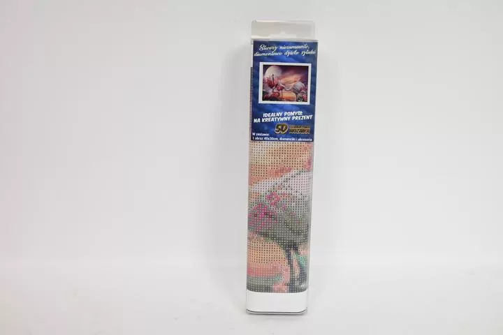 Diamentowa mozaika Flamingi, zachód słońca 30x40cm 1007427 - tantis.pl