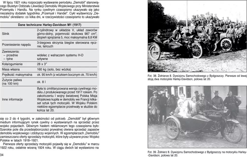 Motocykle Wojska Polskiego 1918-1950 wyd. 3 - tantis.pl