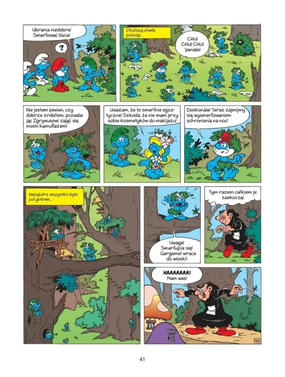 Smerf dzikus. Smerfy. Tom 19 - tantis.pl