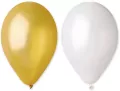 Balony Gemar metaliczne złote i perłowe MIX 50szt - tantis.pl