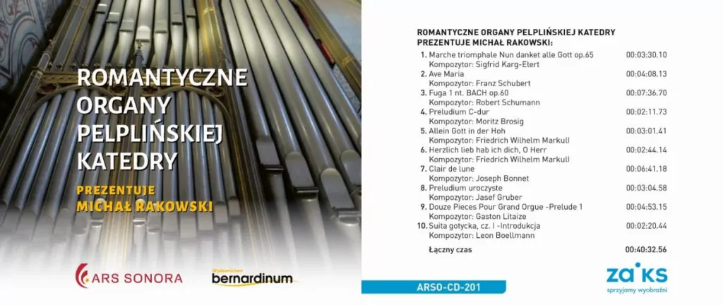 Romantyczne organy pelplińskiej katedry CD - tantis.pl
