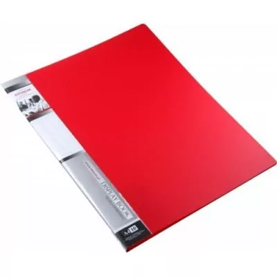 Teczka ofertowa A4 10 koszulek czerwona