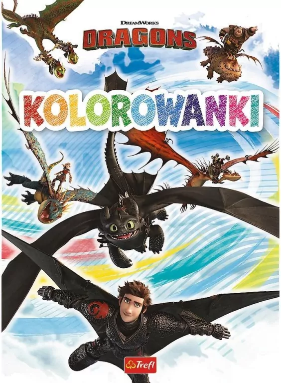 Jak wytresować smoka. Kolorowanki - tantis.pl