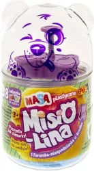 Misiolina Masa plastyczna niebieska 60g + foremka