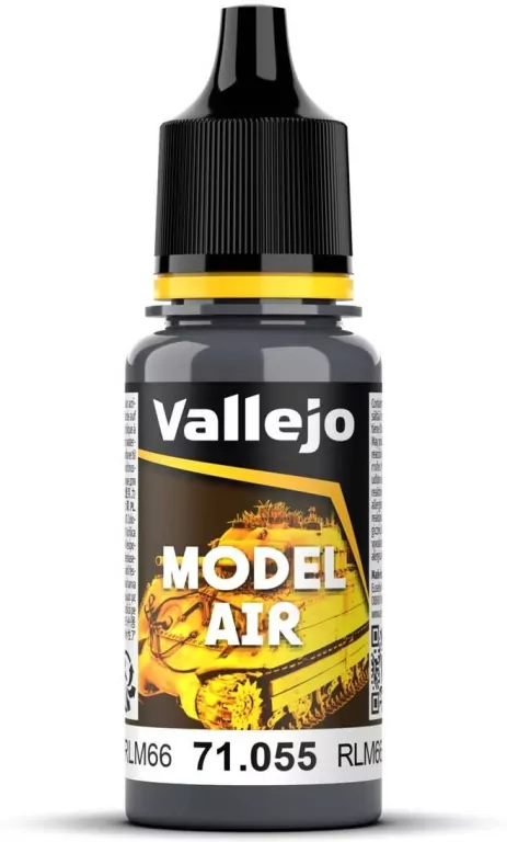 Vallejo: 71.055 - Model Air - Black Grey RLM66 (17 ml) - tantis.pl