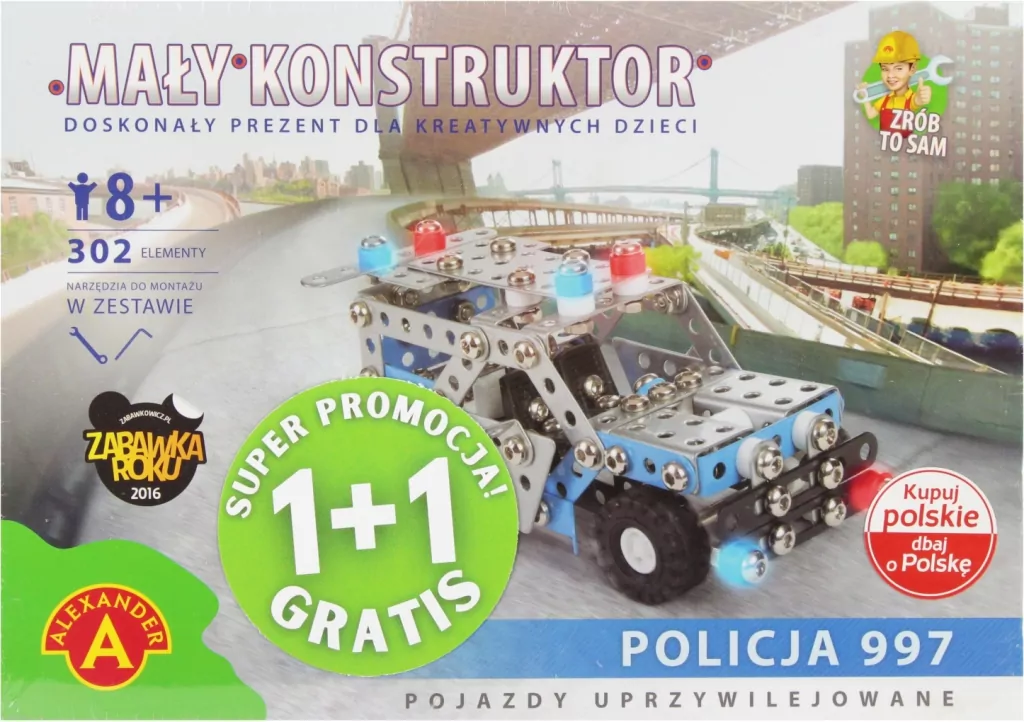 Policja 997. Mały konstruktor - tantis.pl