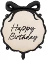 Balon foliowy pastylka Happy Birthday 47.5x45cm - tantis.pl