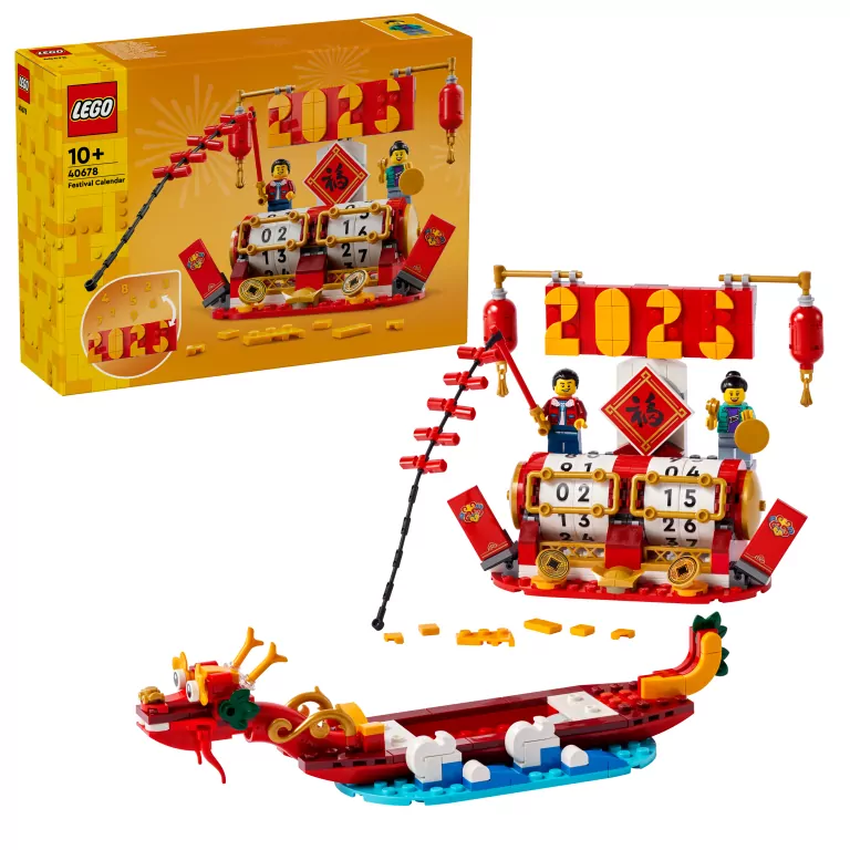 LEGO® Icons. Kalendarz festiwalowy 40678 - tantis.pl