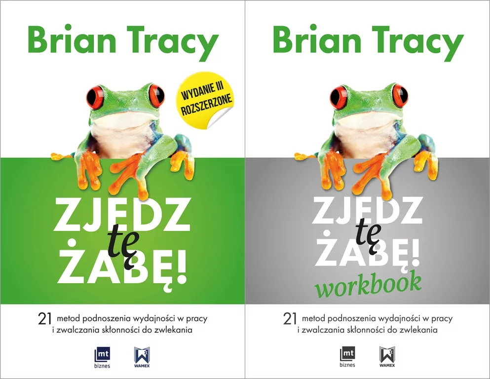 Pakiet: Zjedz tę żabę / Zjedz tę żabę Workbook - tantis.pl