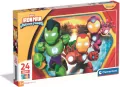 Puzzle 24 Maxi Super Kolor Iron Man And His Awesom - tantis.pl