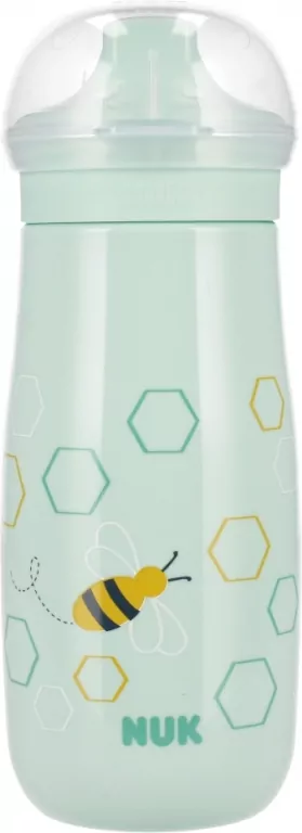 NUK. Mini-Me. Kubek. 300 ml. 9 miesięcy. Pszczółka - tantis.pl