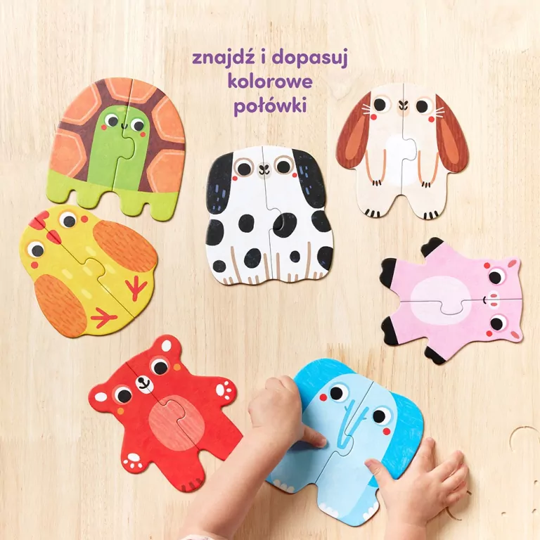 CzuCzu. Zwierzątka. Moje pierwsze puzzle. 15m+ - tantis.pl