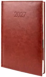 Kalendarz 2027 B5 Agenda Dzienny Bordo