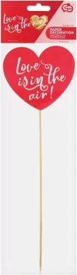 Dekoracja papierowa Love is in the air 10x30cm
