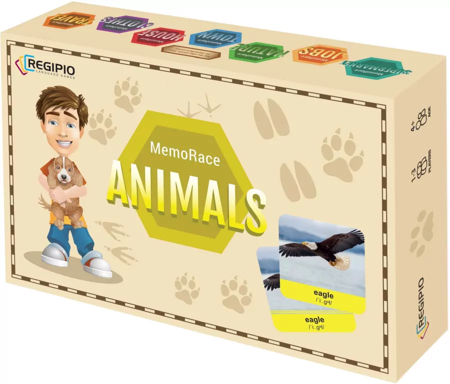 Geme MemoRace. Animals - tantis.pl