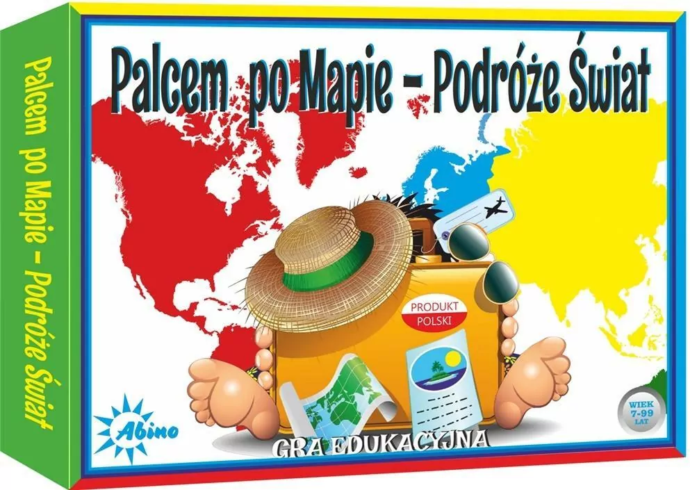 Palcem po mapie. Świat - tantis.pl