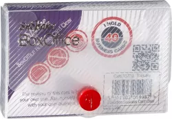 Teczka na wizytówki 15mm przezroczysta