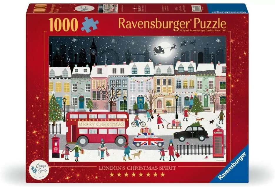 Puzzle 2D: Święta w Londynie 1000el - tantis.pl