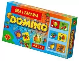 Domino obrazkowe. Owoce - tantis.pl