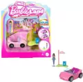 Barbie Mini BarbieLand Kabriolet z lalką - tantis.pl