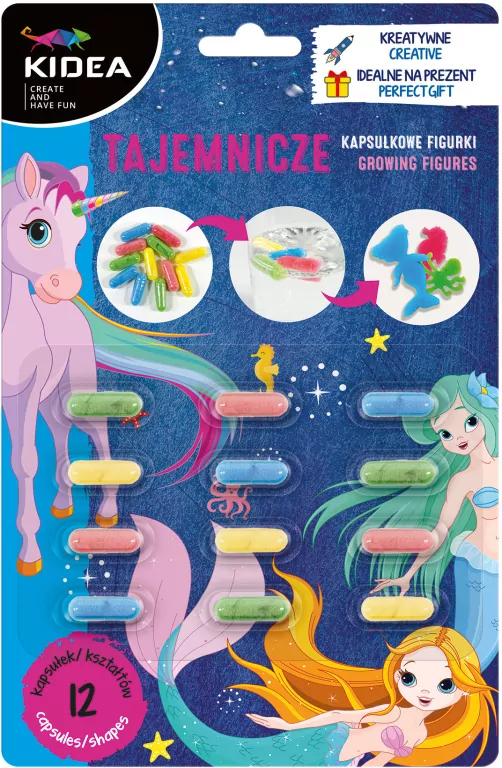 Tajemnicze kapsułkowe figurki KIDEA - tantis.pl