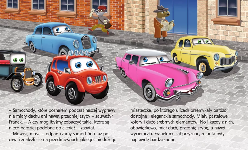 Zabytkowe pojazdy. Samochodzik Franek - tantis.pl