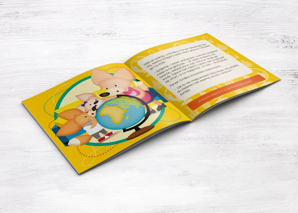 Woda to skarb. Dbam o środowisko. Przygody Fenka - tantis.pl