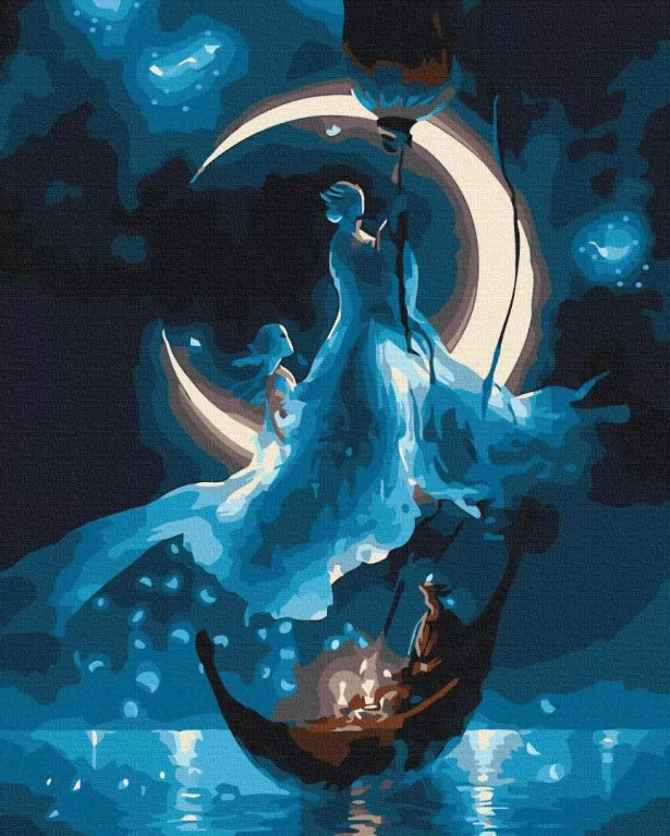 Malowanie po numerach - Bogini magii 40x50cm - tantis.pl