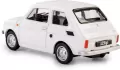 Kolekcja PRL. Fiat 126p, biały - tantis.pl