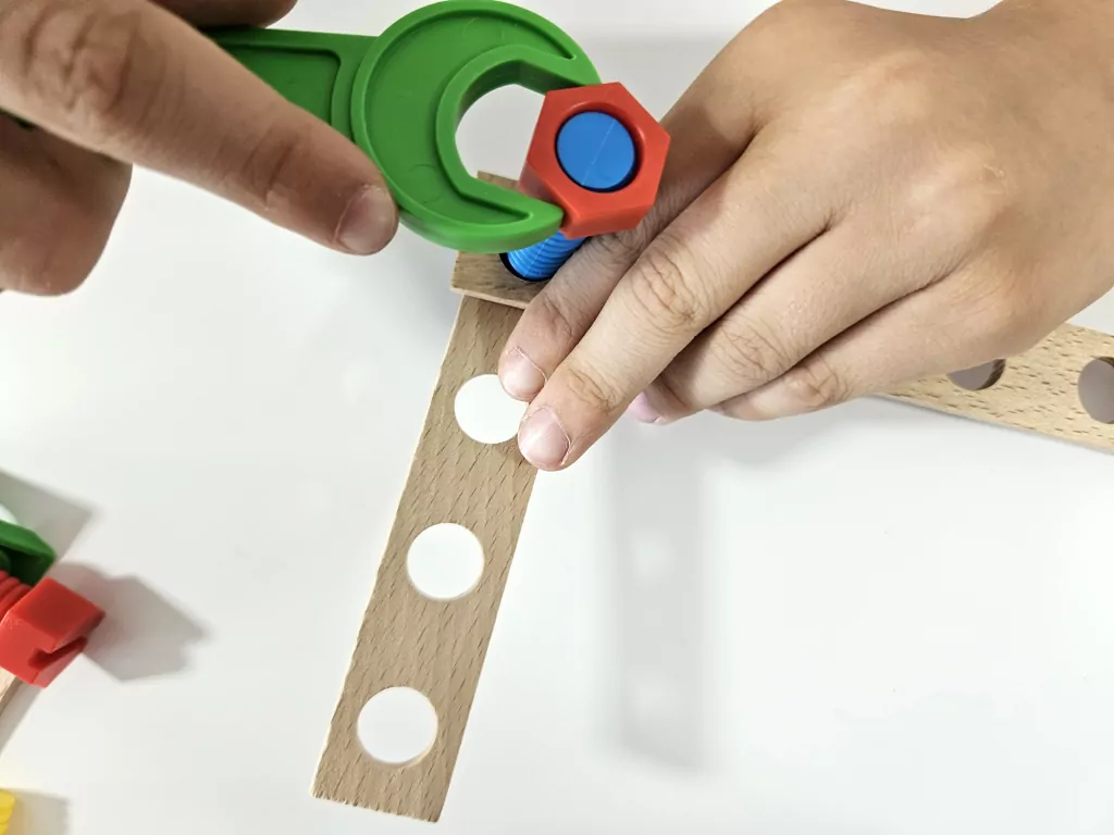 Mały konstruktor Junior. 50 elementów - tantis.pl